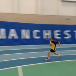 Y7 Indoor Athletics boy running